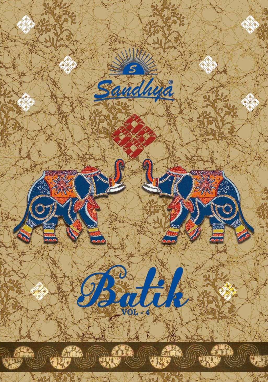 Batik Print Fabric for Ladies (Unstitched, 2.5mtr, 58 Width)